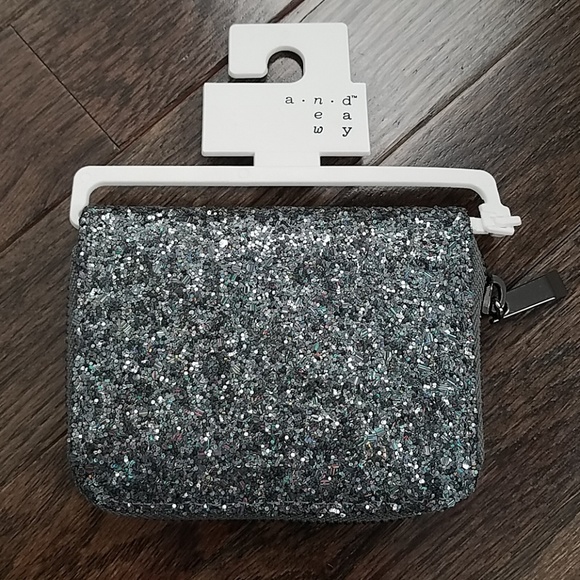 a new day Handbags - NEW Glittery Compact Wallet